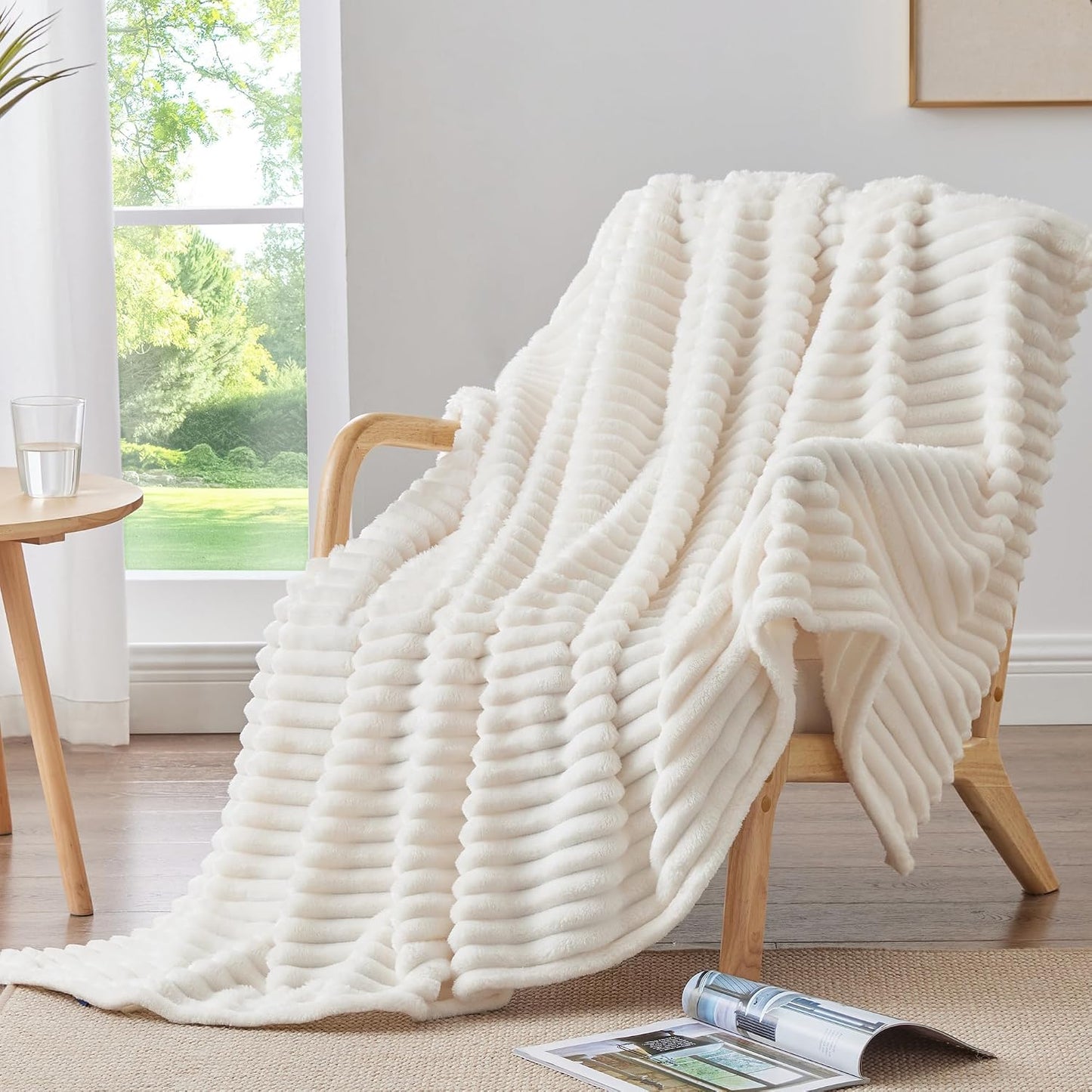 BEDELITE - Manta de vellón para sofá, de 8.85 oz\/yd², suave, cálid...