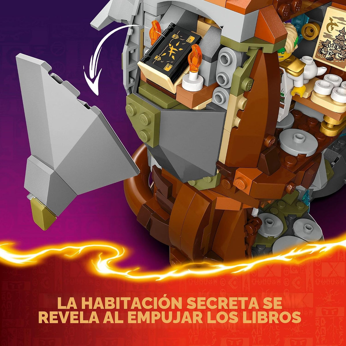 LEGO NINJAGO - Santuario de piedra de dragón \u2013 Construye y exh...