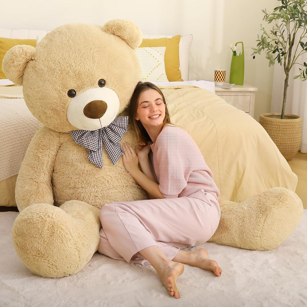 MaoGoLan Oso de Peluche Grande, 6 Pies de Tamaño Real, Animal de Pe...