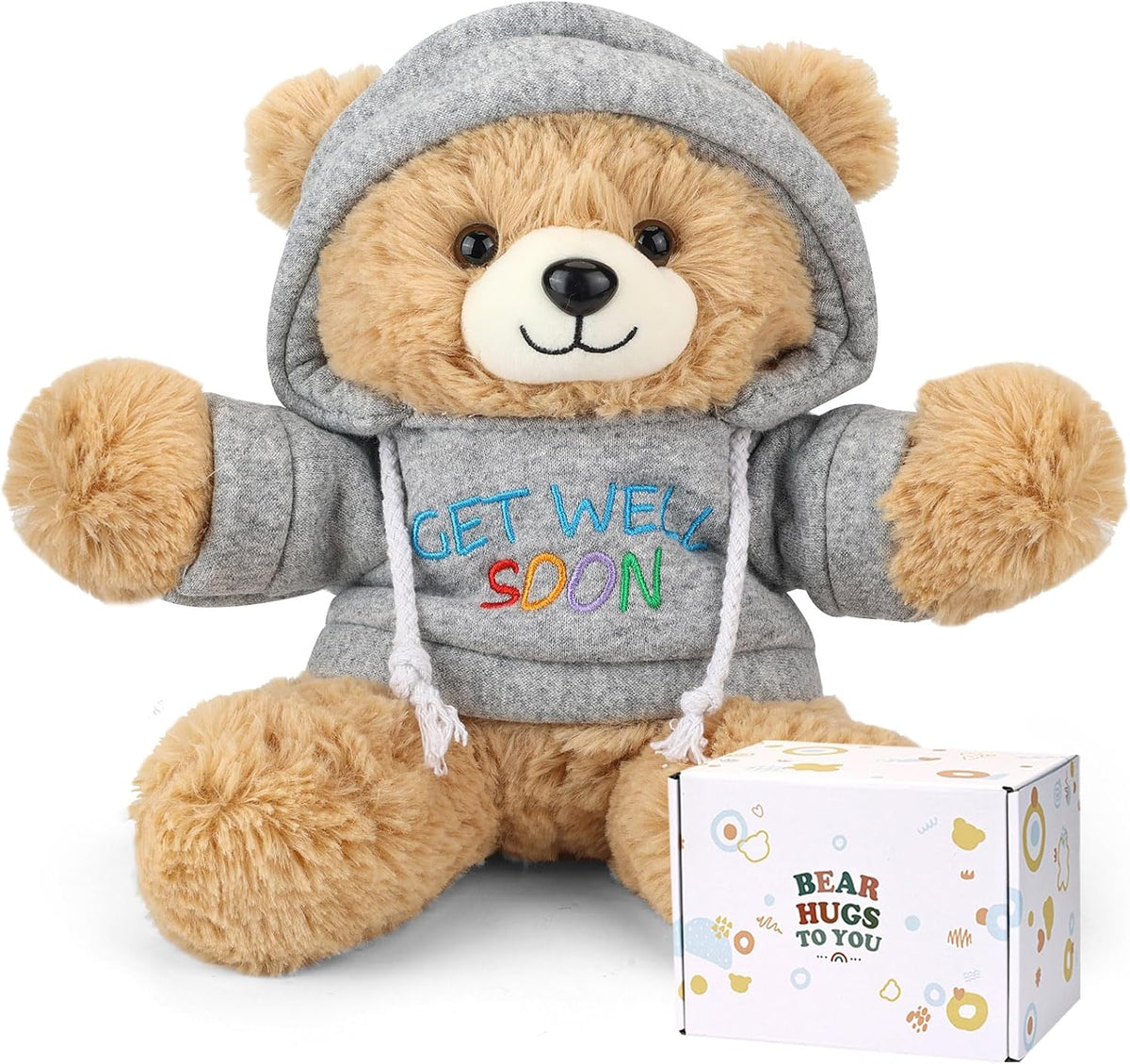 Osacoe Get Well Soon Oso de Peluche Animal de Felpa con Caja de Reg...