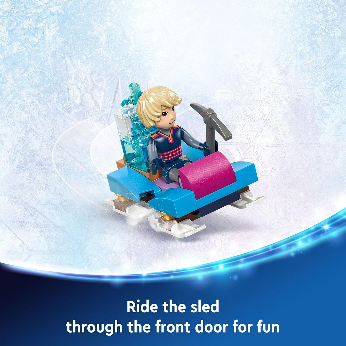 LEGO Disney Frozen - Juego de construcción del Palacio de Hielo de...