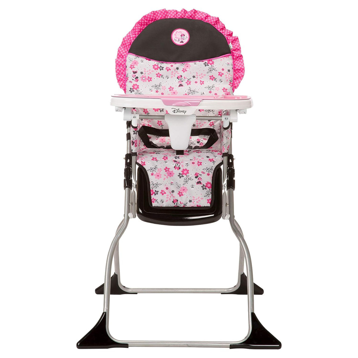 Disney Baby Minnie Mouse - Trona plegable para bebé, silla alta ple...