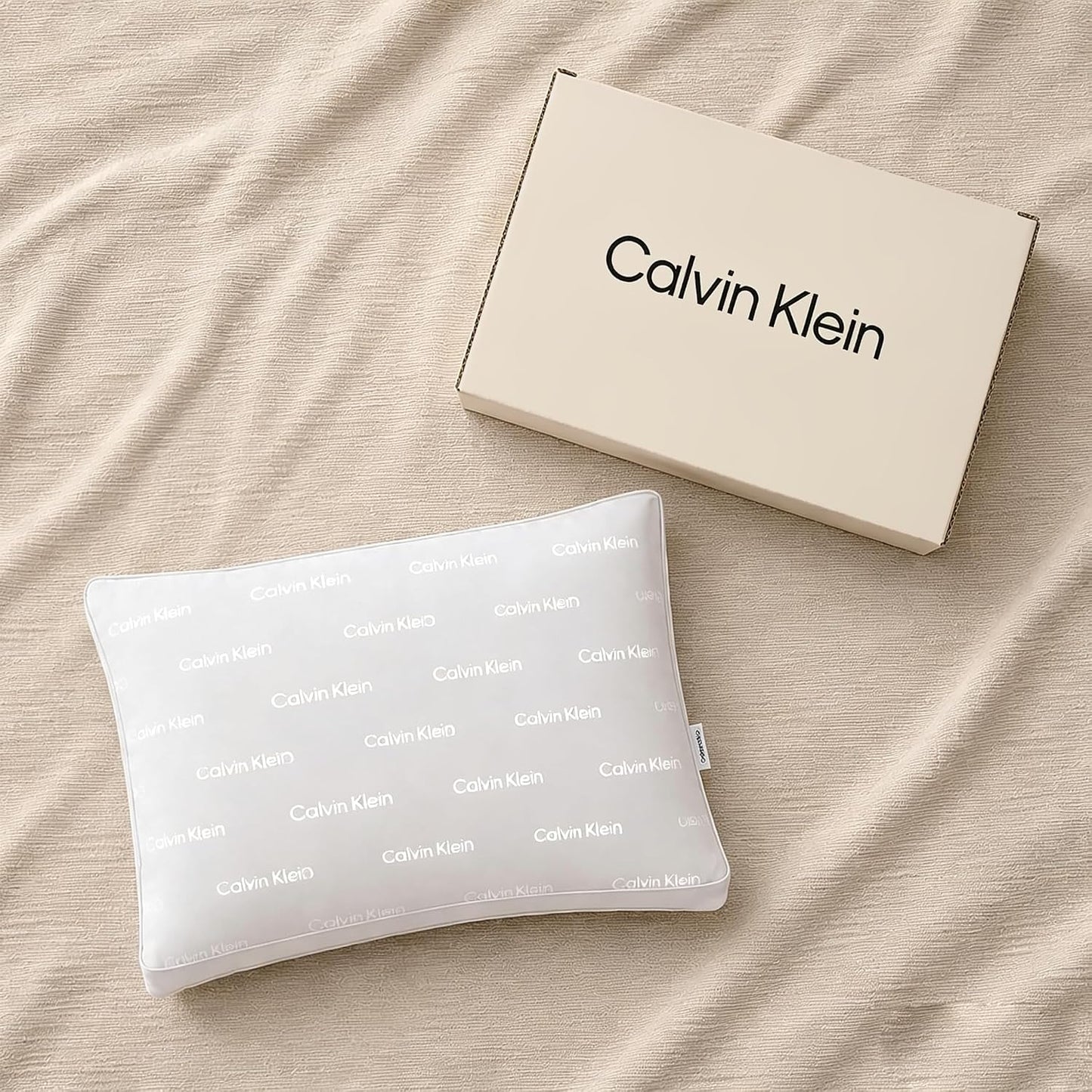 Calvin Klein Juego de 2 almohadas de hotel de lujo, tamaño Queen, s...