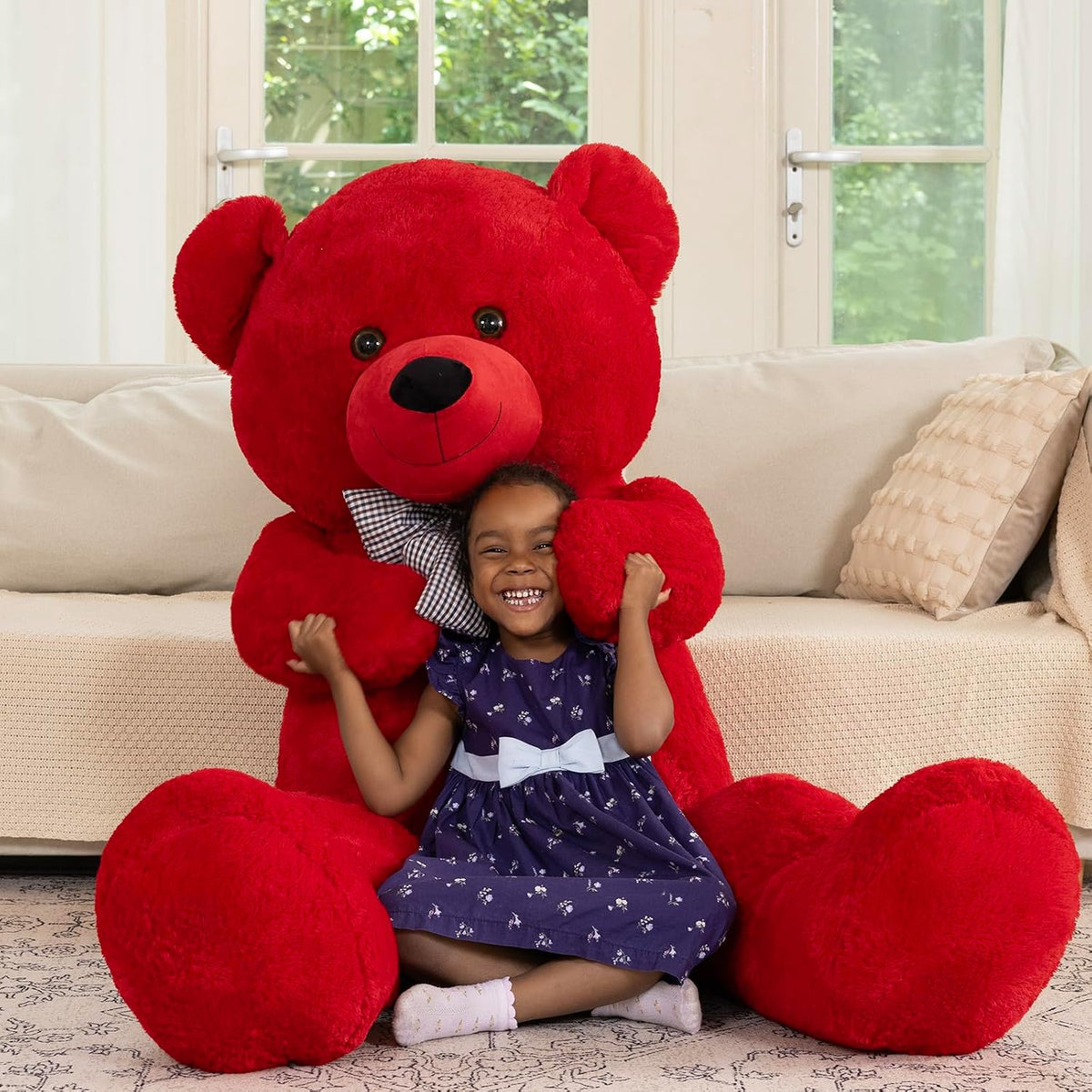 MaoGoLan Oso de peluche grande de 6 pies, animal de peluche grande...