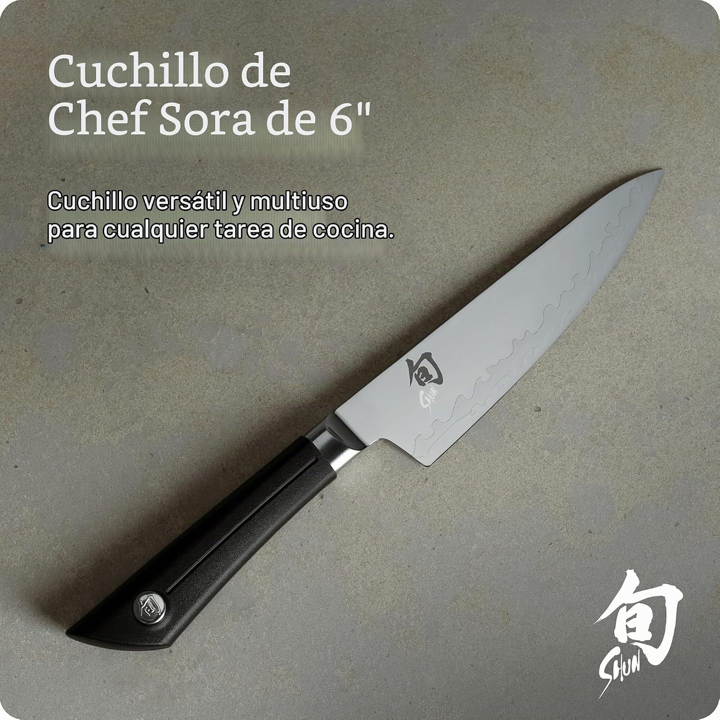 Shun Sora - Cuchillo para pelar, Chef, 6 pulgadas, Metálico | Cuchi...