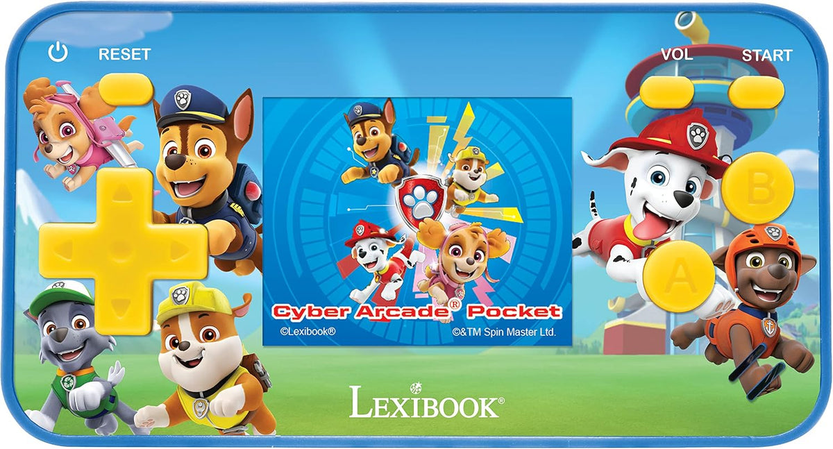 Lexibook Paw Patrol Chase - Consola de juegos portátil de bolsillo...