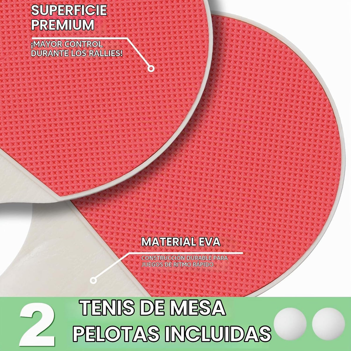 RAYKEEP Mini mesa de tenis de mesa plegable, mesa de ping pong port...