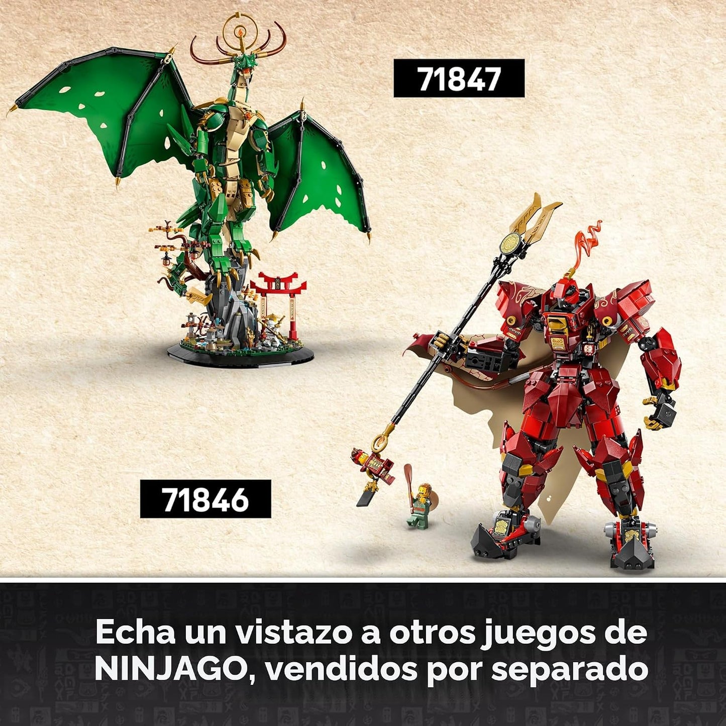 LEGO NINJAGO The Guardian Dragon - Kit de construcción de modelos d...