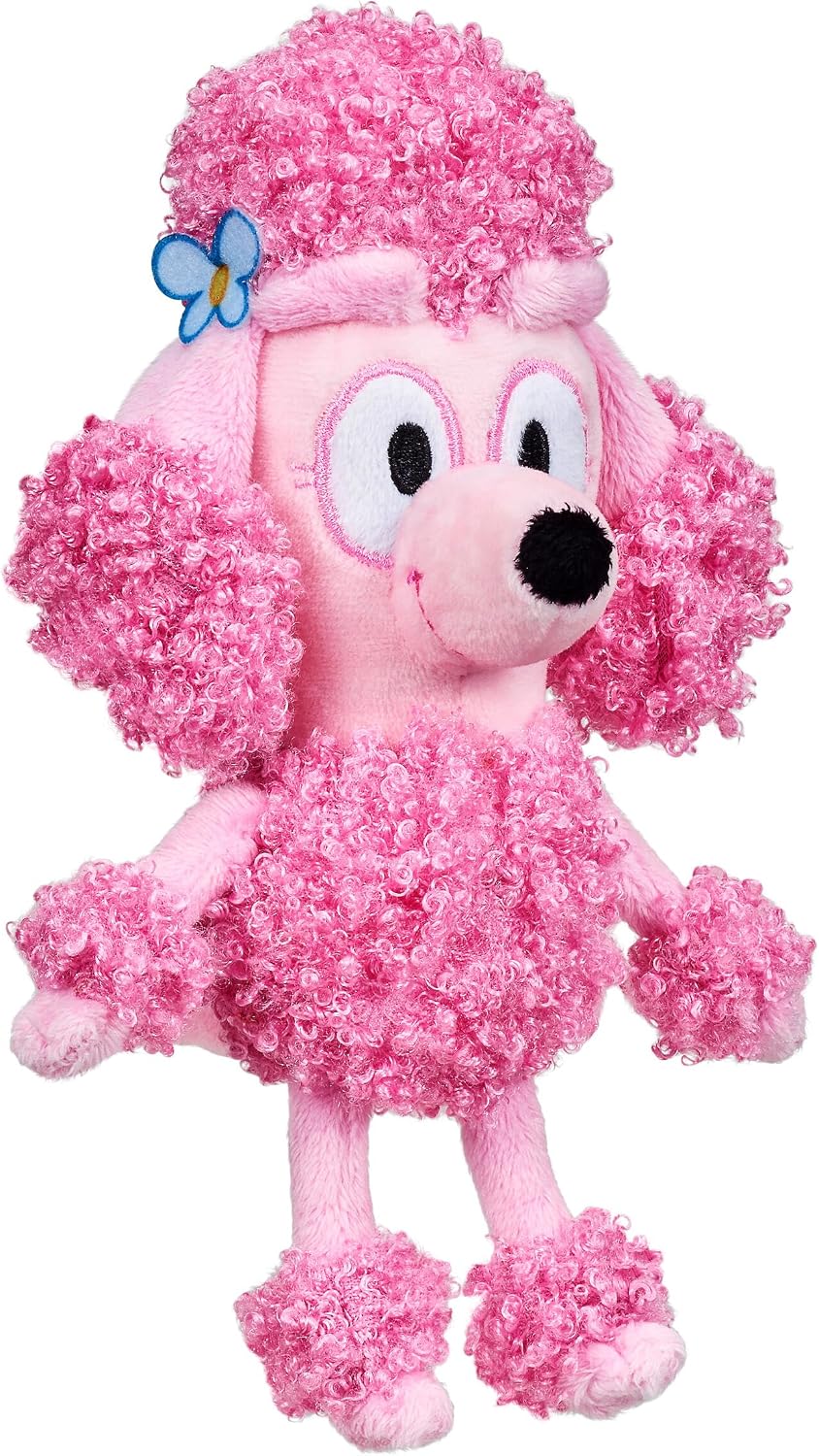 Bluey Friends - Paquete de 3 juguetes de peluche, Lucky, Chloe y Co...