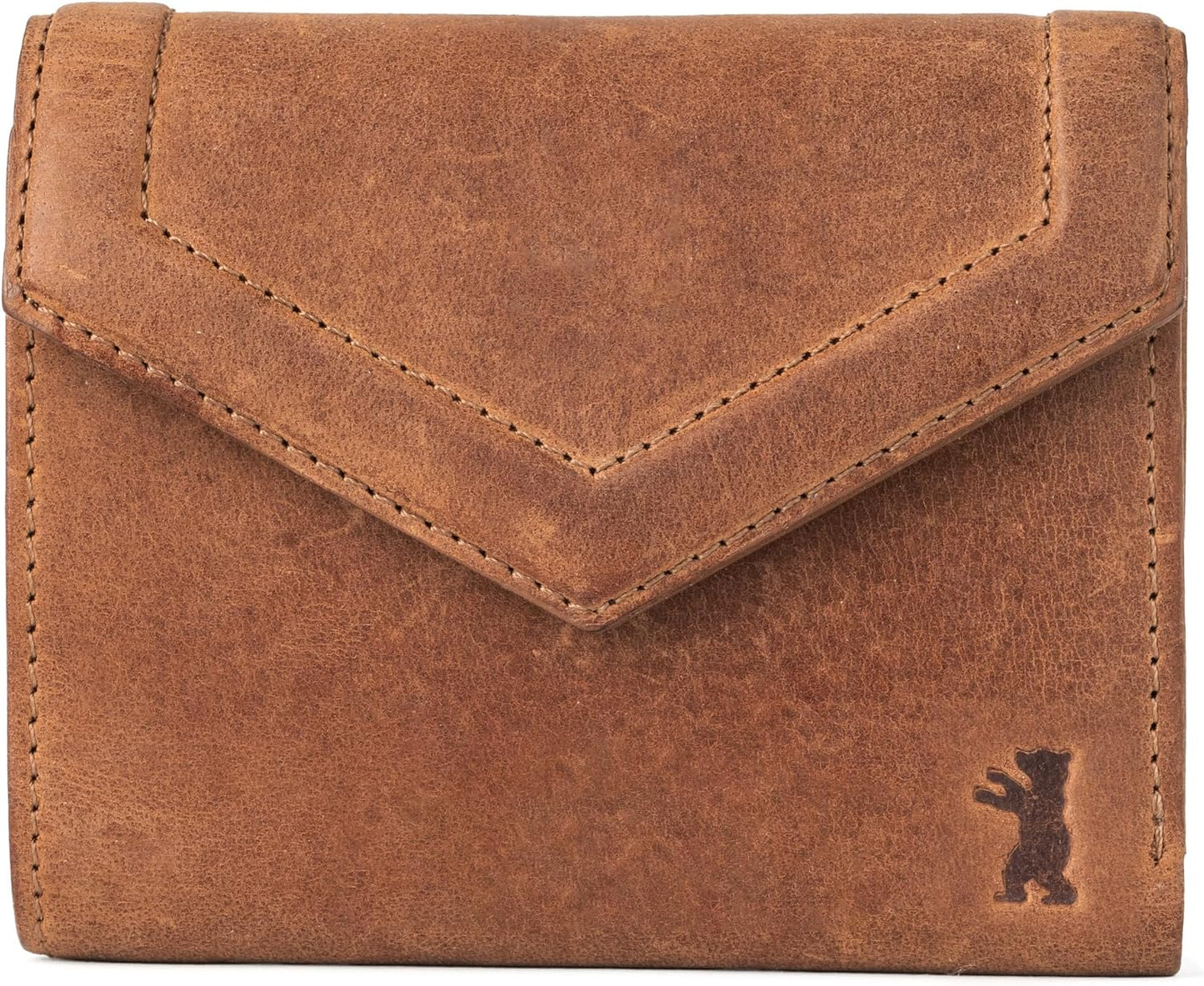 BERLINER BAGS Cartera Pequeña Mujer Katy de Piel Verdadera, Caja Re...