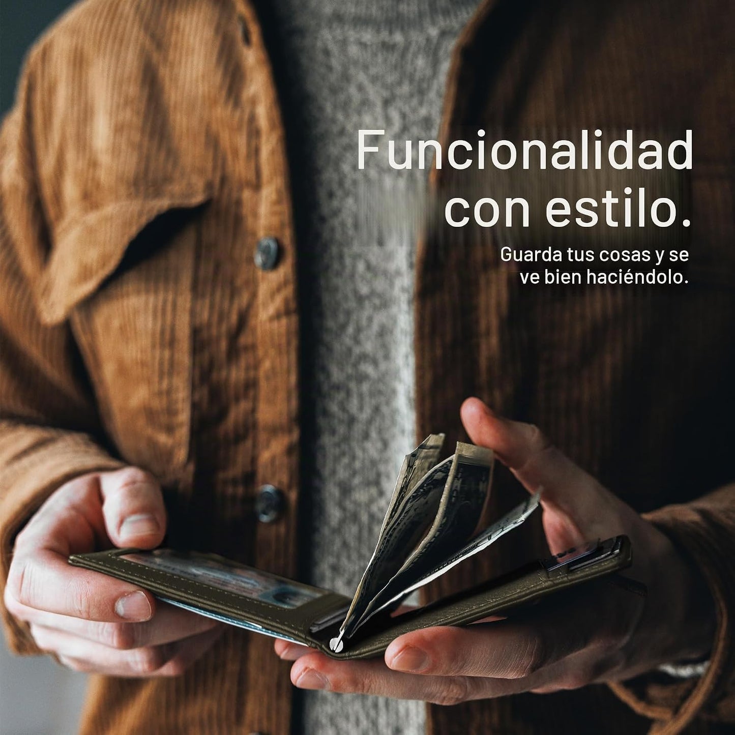 Swear Brands Billetera Delgada con Clip para Dinero | Billetera Min...