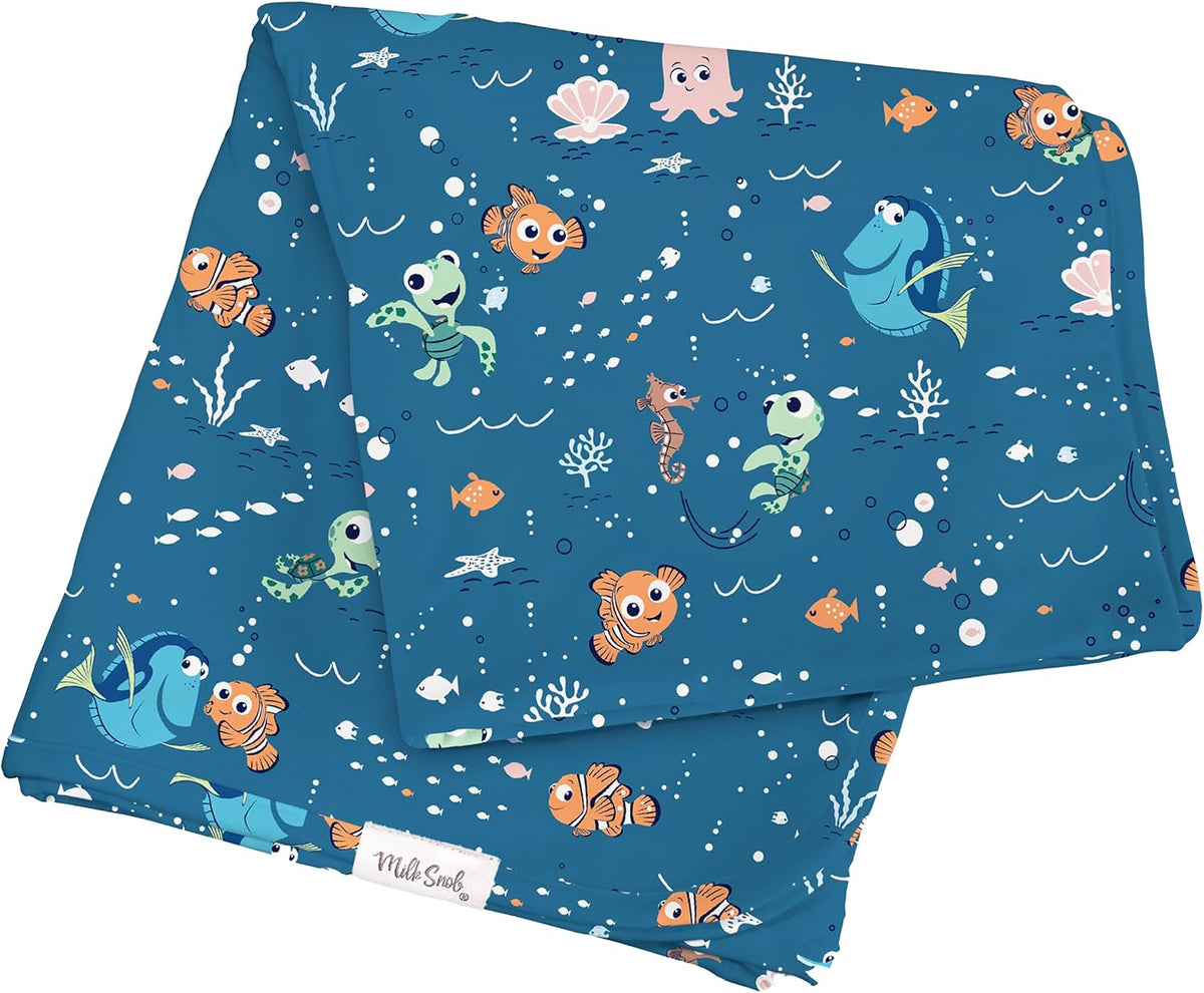 Milk Snob Manta de recepción de manta de Disney (Pixar Buscando a N...