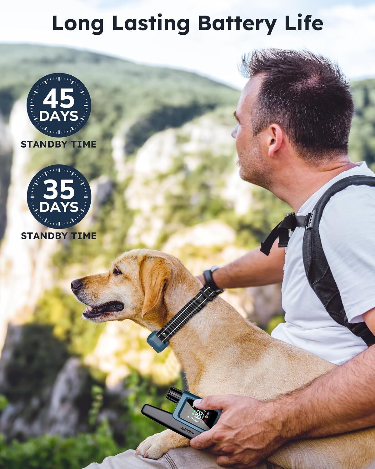 Collar de choque para perros Jugbow 2 perros (4,5-54,4 kg) - Collar...