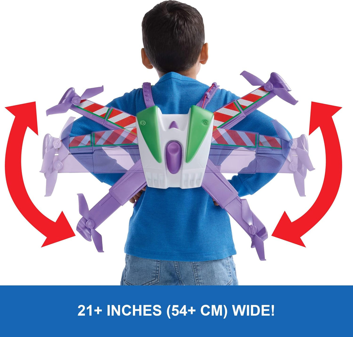 Mattel Disney y Pixar Toy Story 5 Hi-Tech Space Ranger Jetpack, equ...