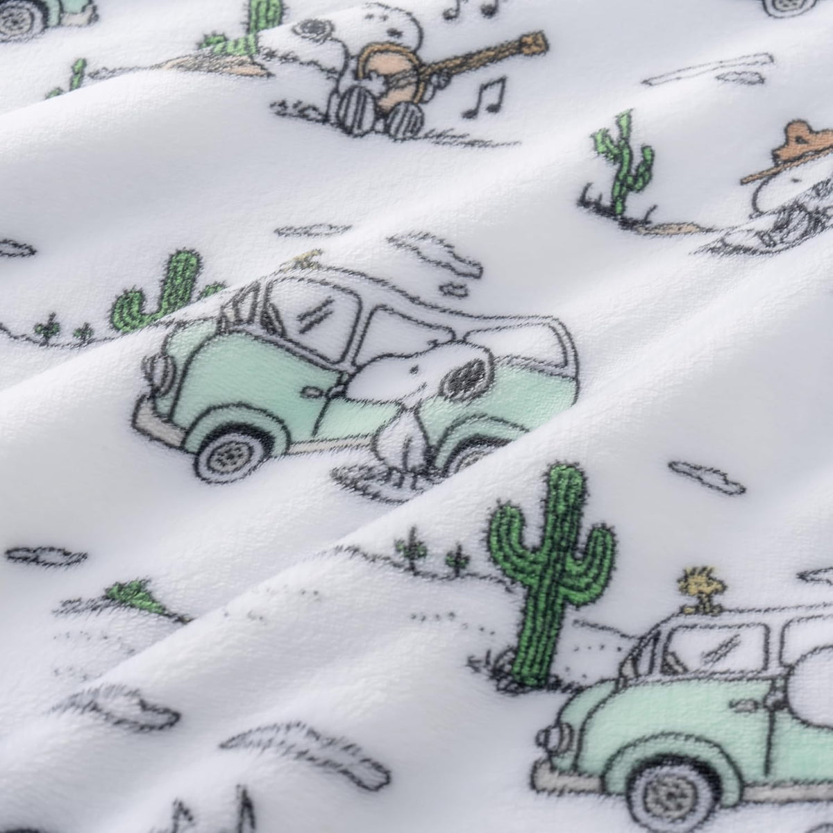 Berkshire Blanket Peanuts® VelvetLoft® - Manta de felpa de Snoopy c...