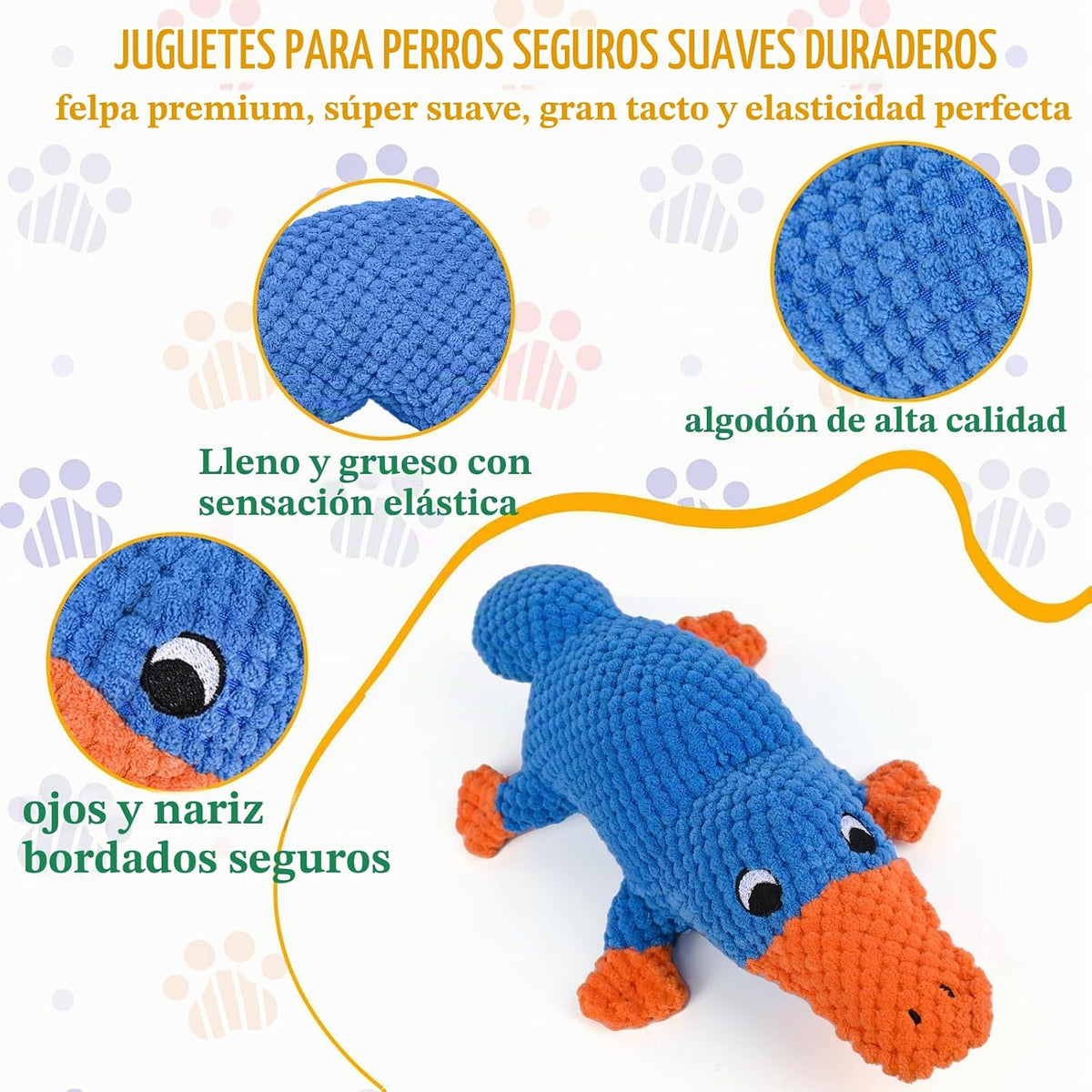 Vitscan Juguetes chirriantes para perros masticadores agresivos de...