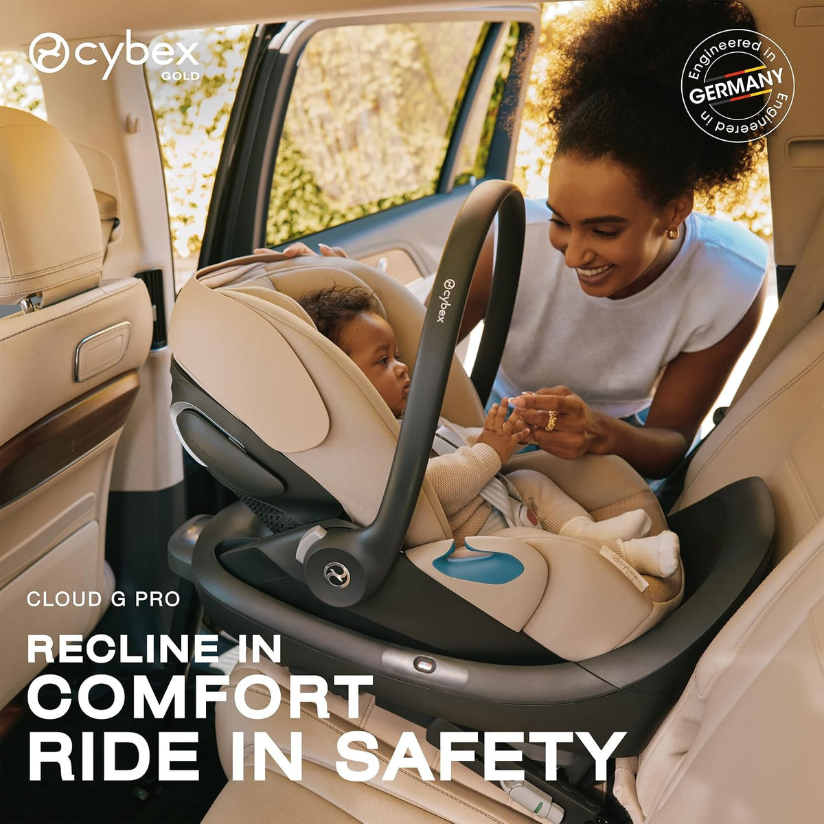 Cybex Cloud G Pro Asiento de coche para bebé y bebé con orientación...