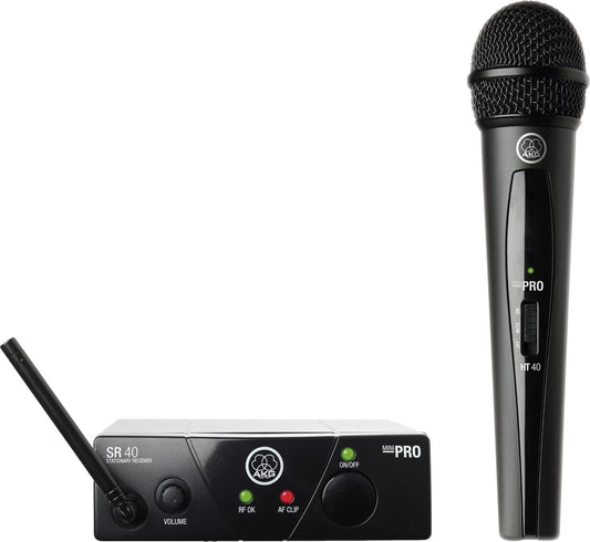 AKG Pro Audio WMS40MINI Vocal Set Band US25A Sistema de micrófono i...