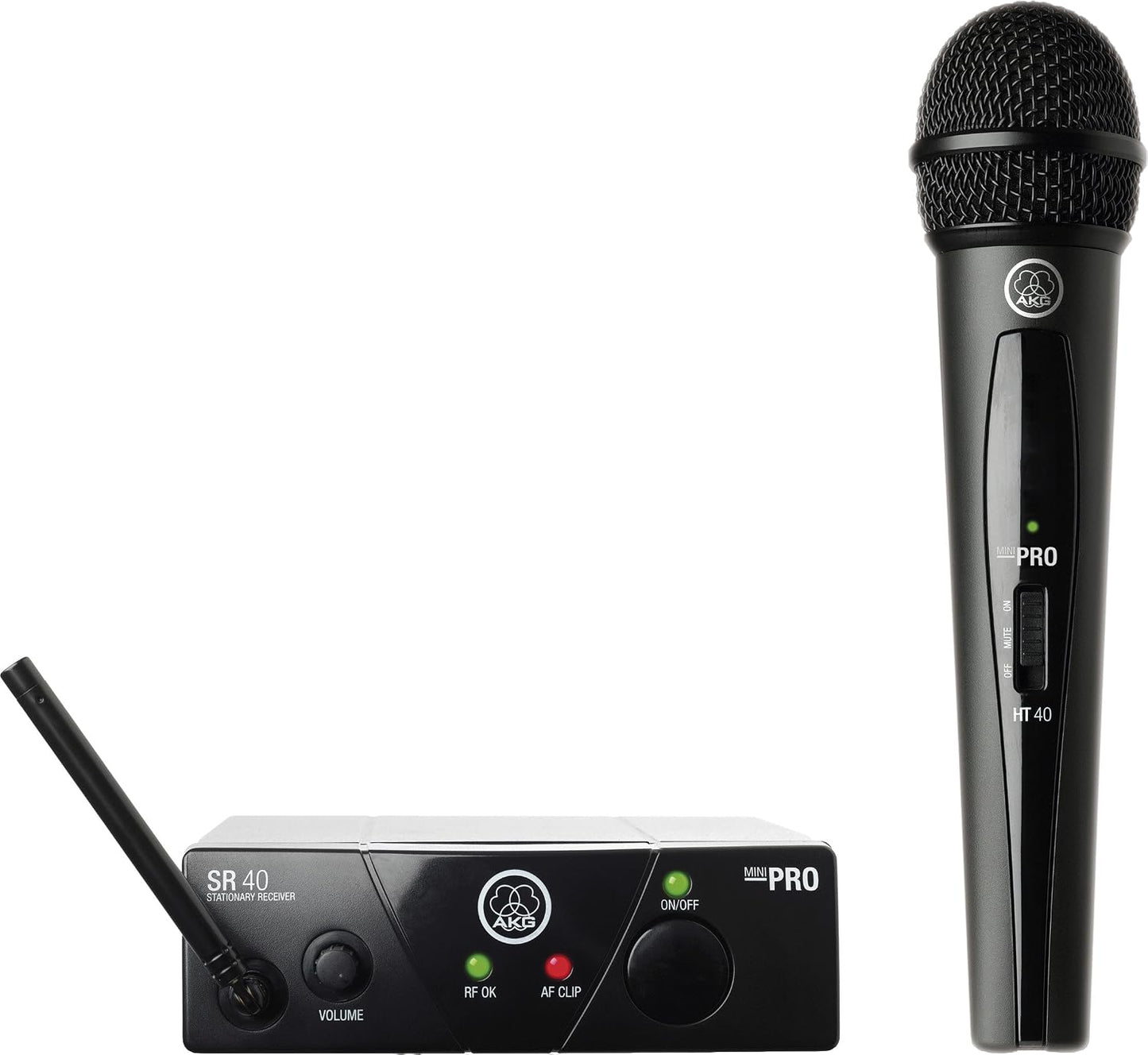 AKG Pro Audio WMS40MINI Vocal Set Band US25D Sistema de micrófono i...