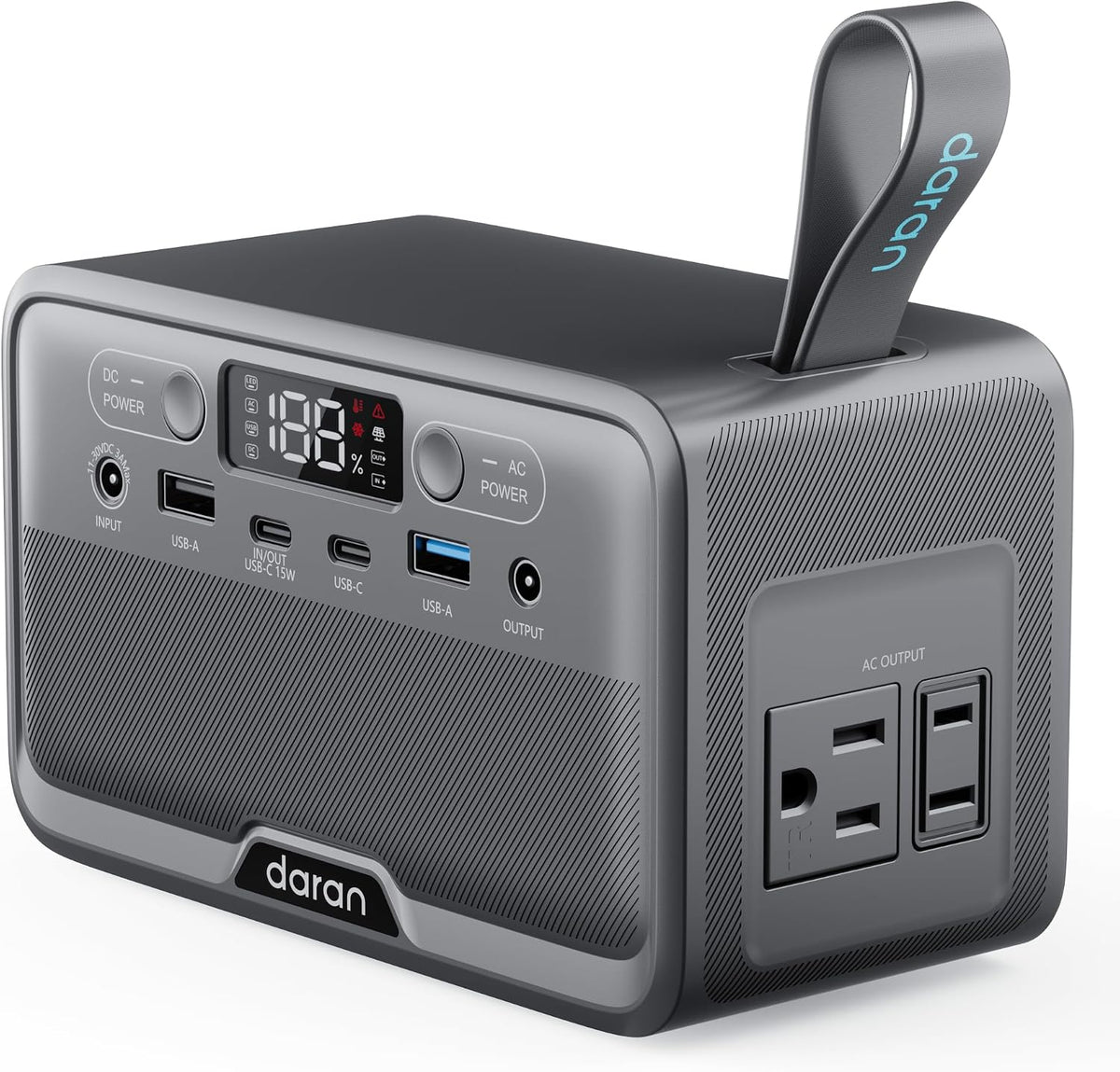 Estación de energía portátil LiFePO4 de 28,000 mAh, batería de 100...