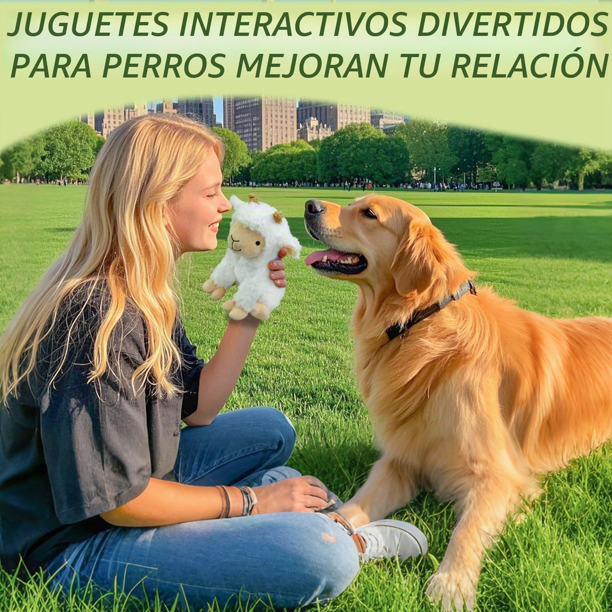 Juguetes Chirriantes para Perros Grandes - Juguetes de Masticación...