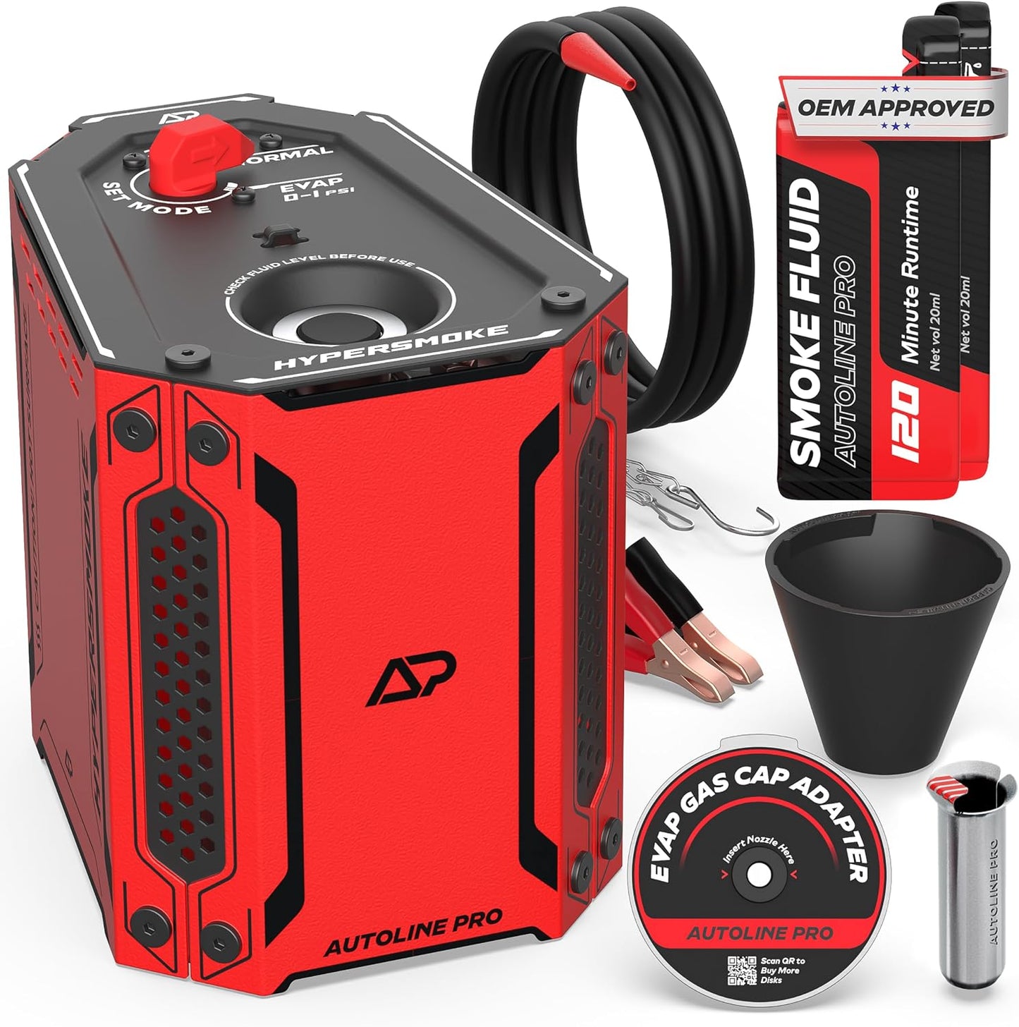 AutoLine Pro HyperSmoke™ - Máquina de humo automotriz EVAP, comprob...