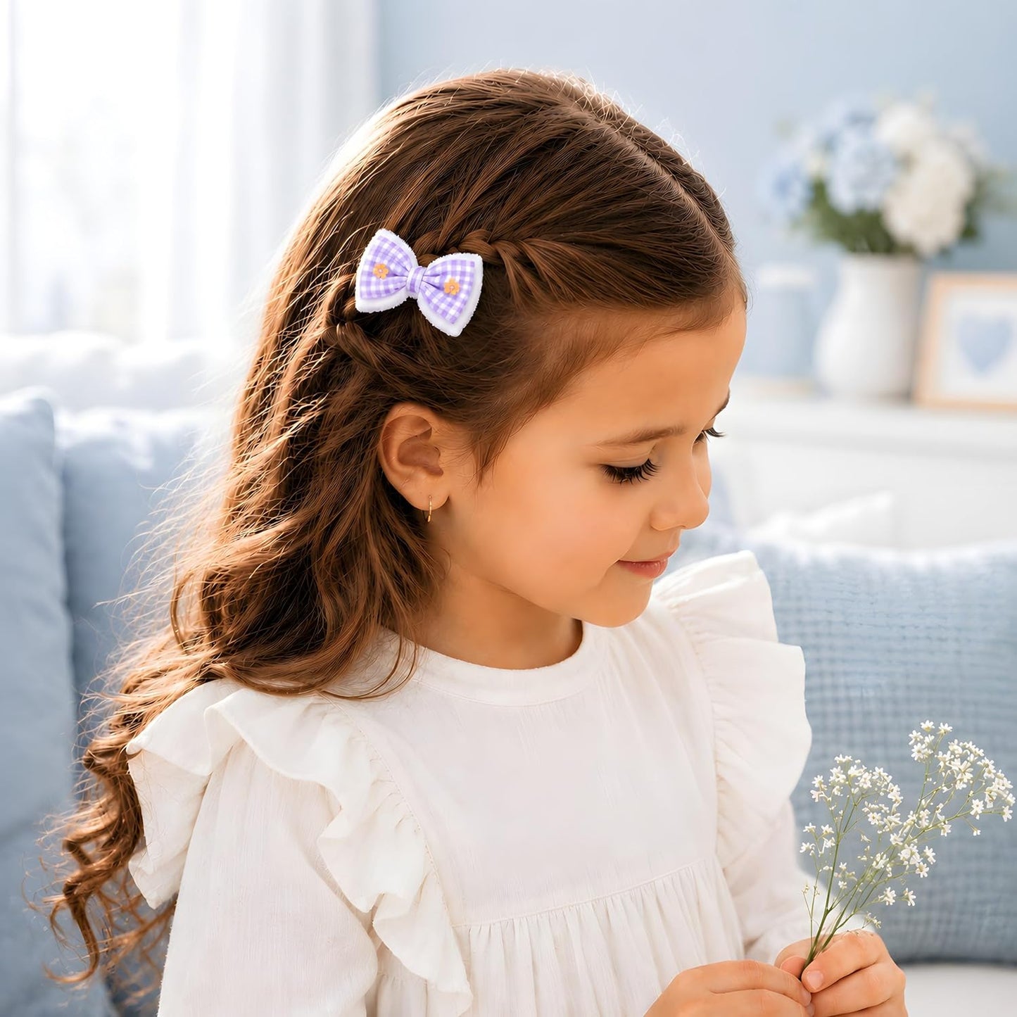 Pinzas para el cabello para niñas, 18 piezas, antideslizantes, pasa...