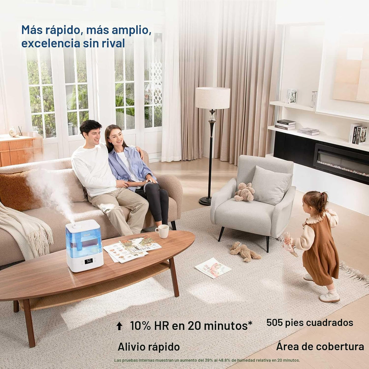 Levoit Classic300S Humidificador ultrasónico inteligente de llenado...