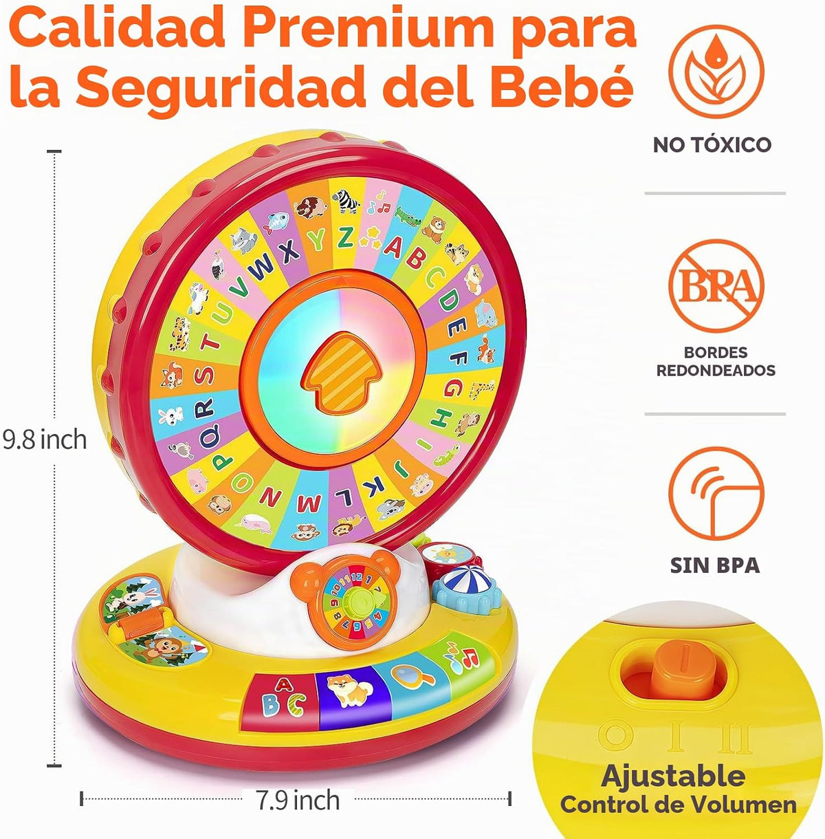 Juguetes de aprendizaje para niños pequeños de 1 a 3 años, zoológic...