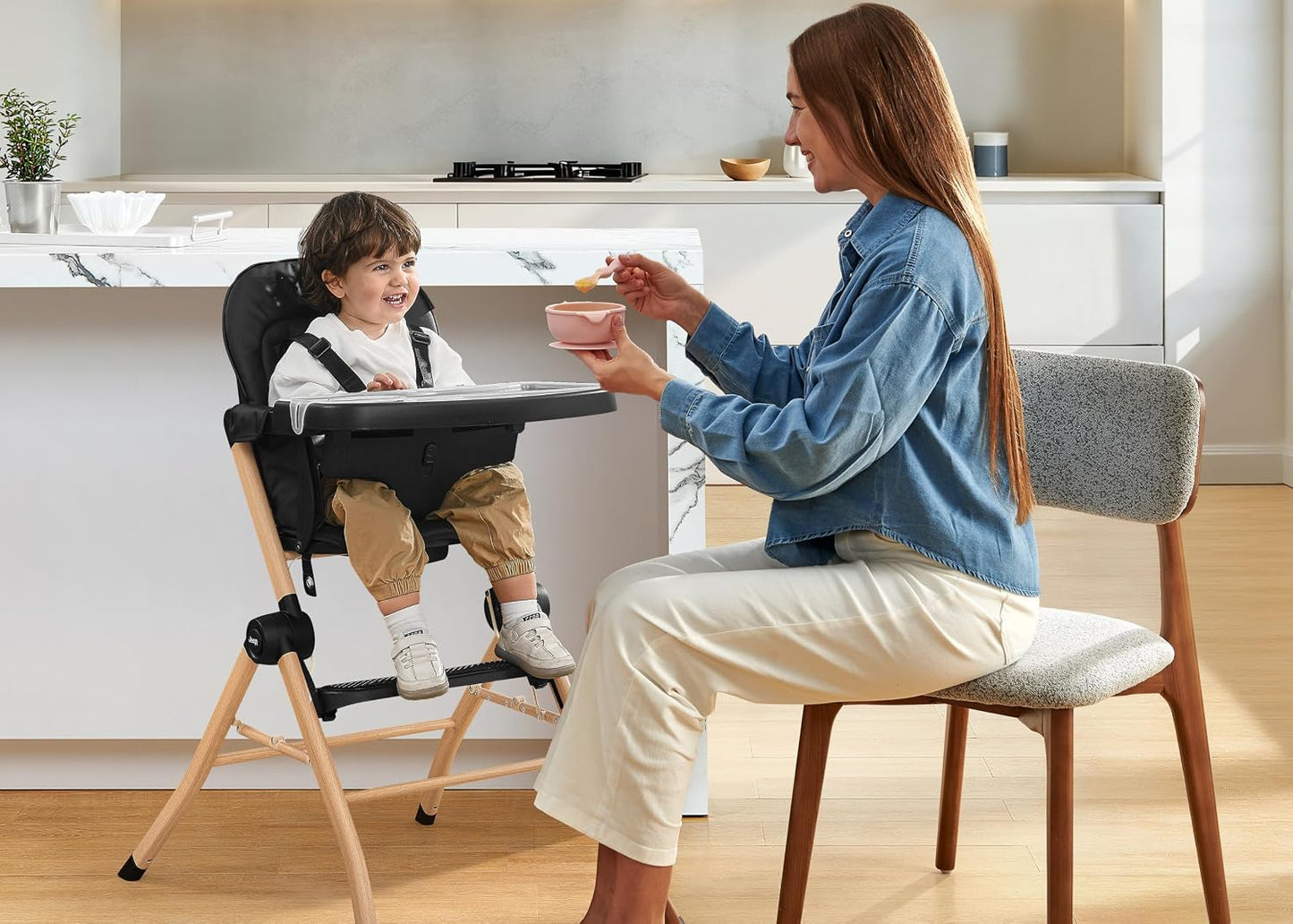 Delta Children - Silla alta de viaje compacta Jeep Dune - Plegable...