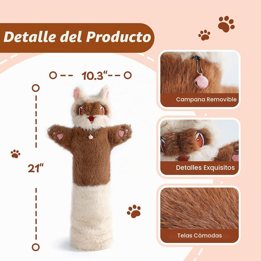 PURETOY Guante de lucha para gatos, luchador de marionetas de gato...