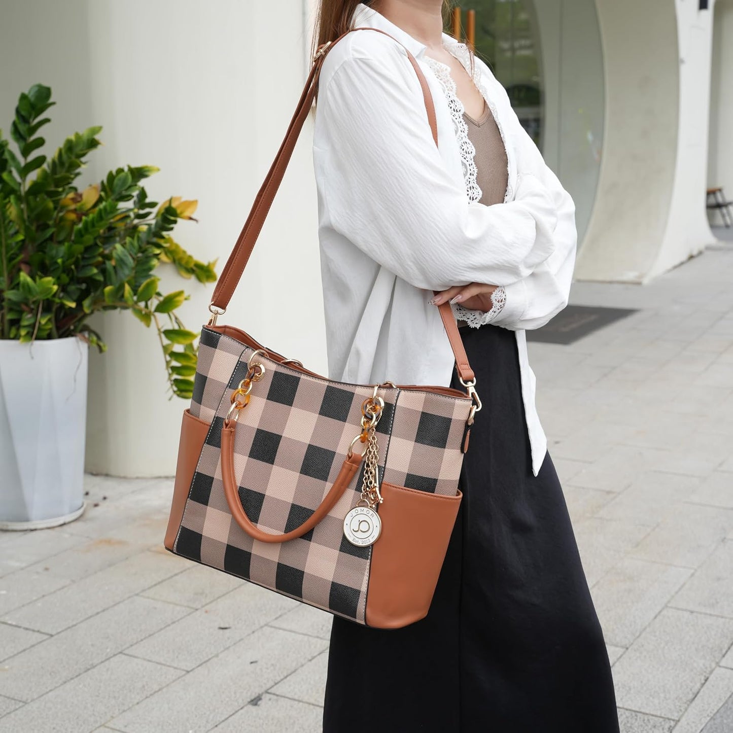 J'OMOR by Mia Bolsa de mano para mujer, juego de bolso con cart...