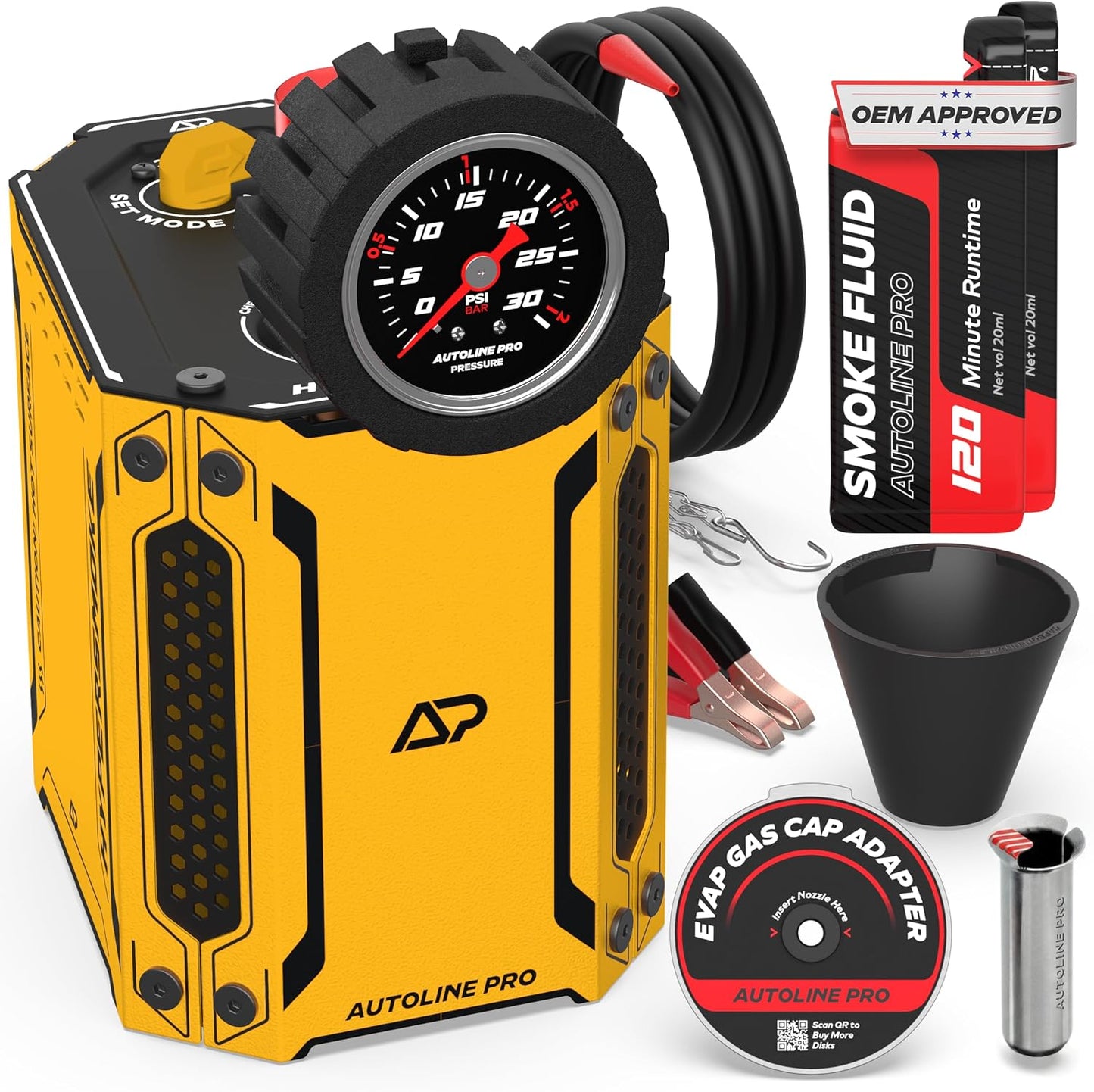 AutoLine Pro HyperSmoke™ Máquina de humo automotriz EVAP Probador d...