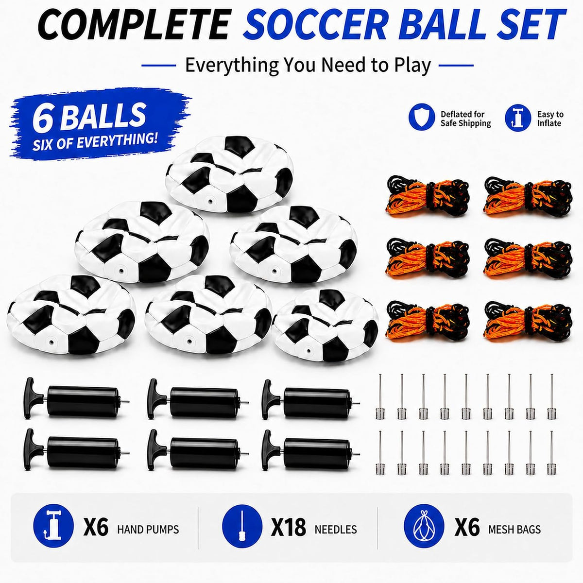 Balones de fútbol tamaño 5 tamaño 4 tamaño 3 tamaño 2 con bombas, p...