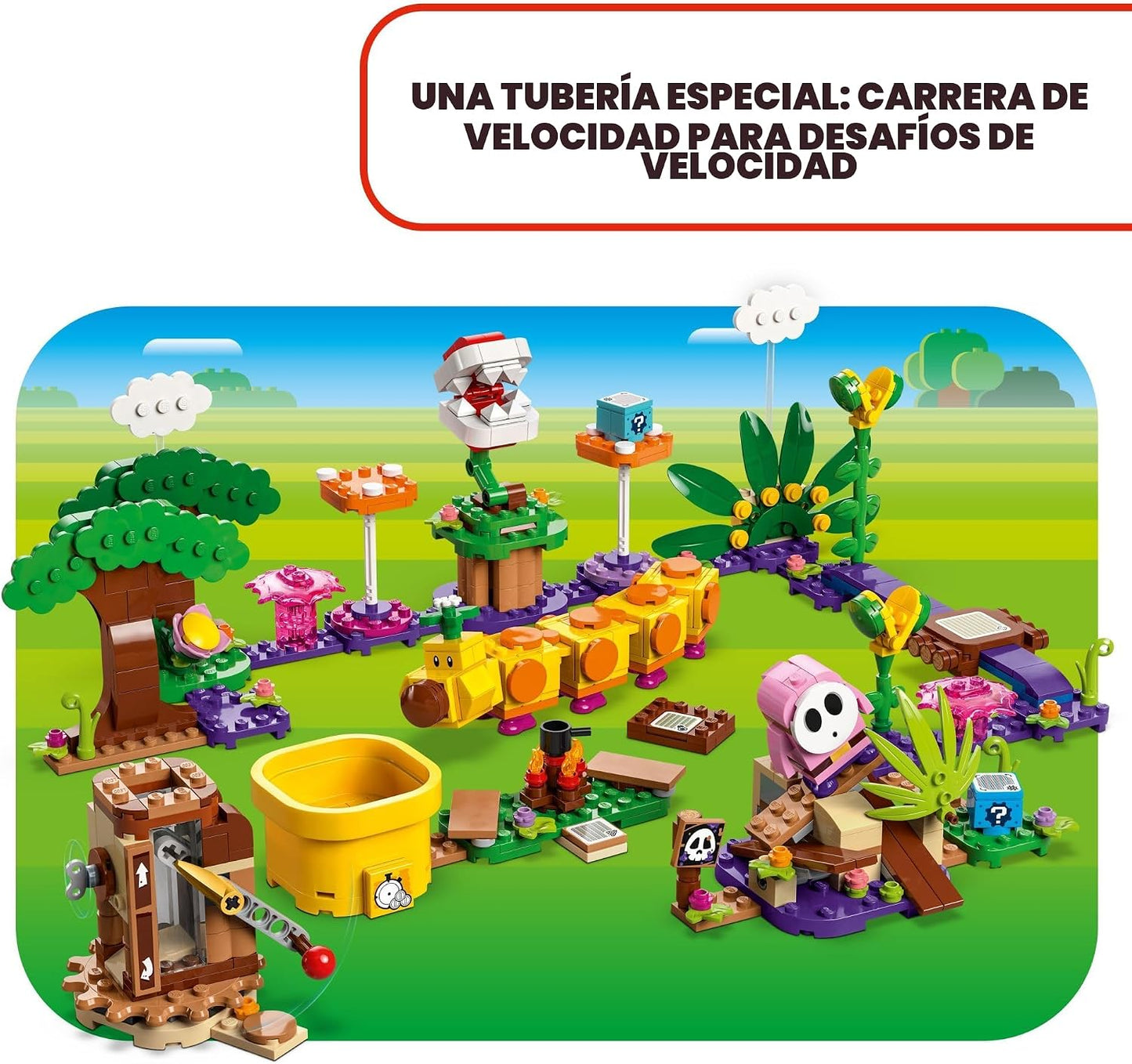 Set de Fabricación de Selva de Soda LEGO Super Mario, Regalo de Cum...