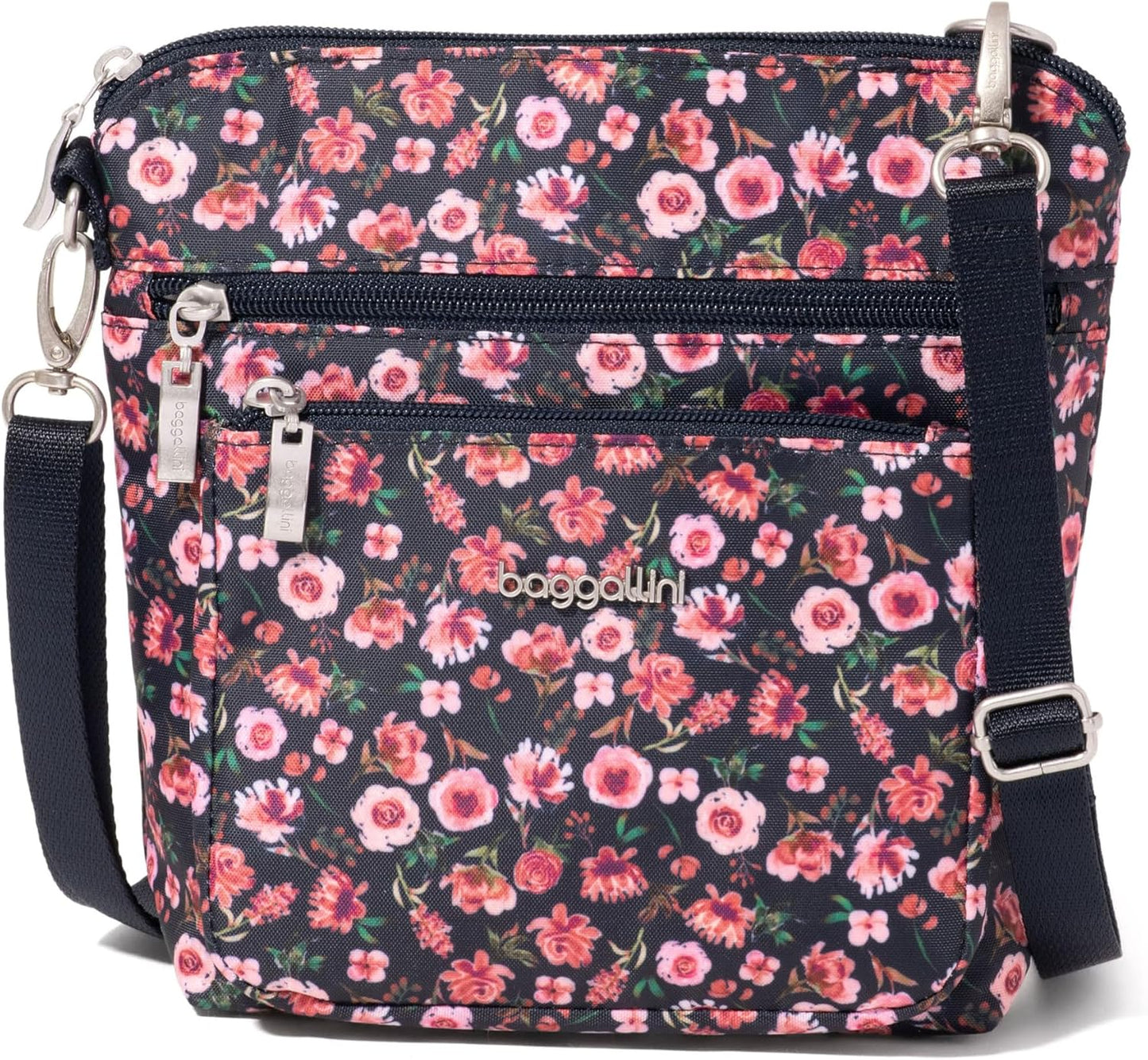 Bolso transversal de bolsillo moderno Baggallini para mujer, de 21....