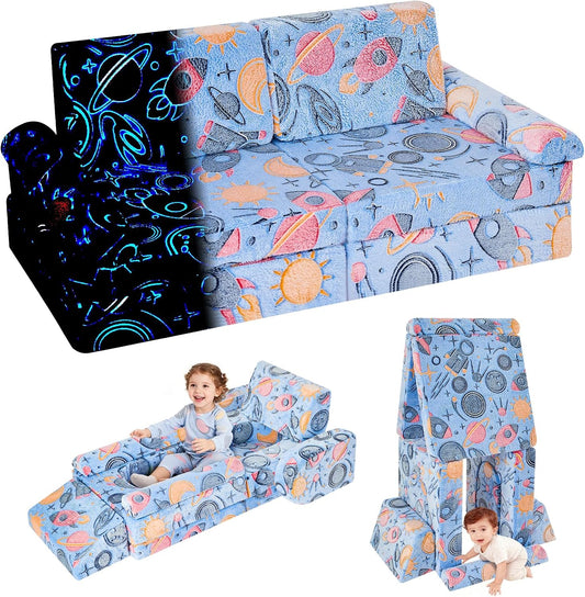IFNOW Sofá de juego modular para niños, sofá para niños pequeños, s...