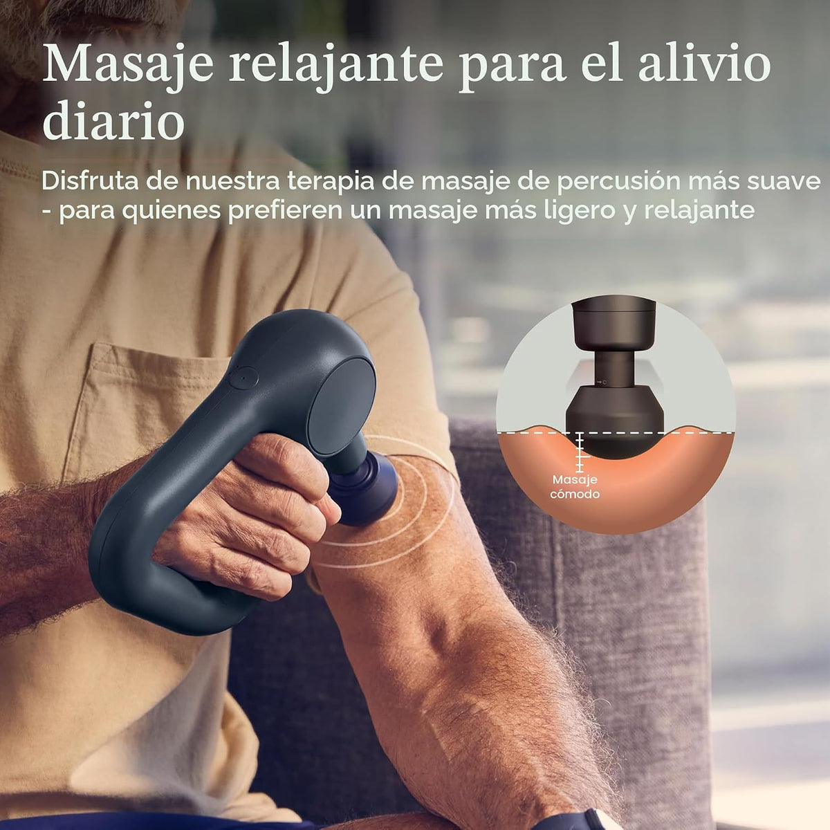TheraGun Therabody - Pistola de masaje de alivio | para comodidad d...
