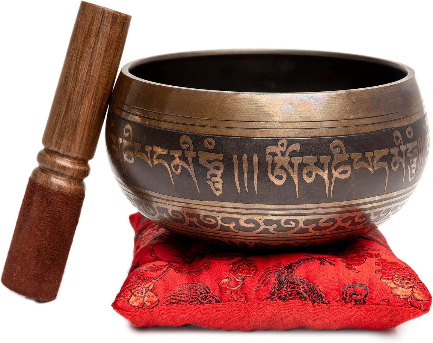 HIMALAYAN BAZAAR - Juego de cuencos tibetanos de 4 pulgadas, fácil...