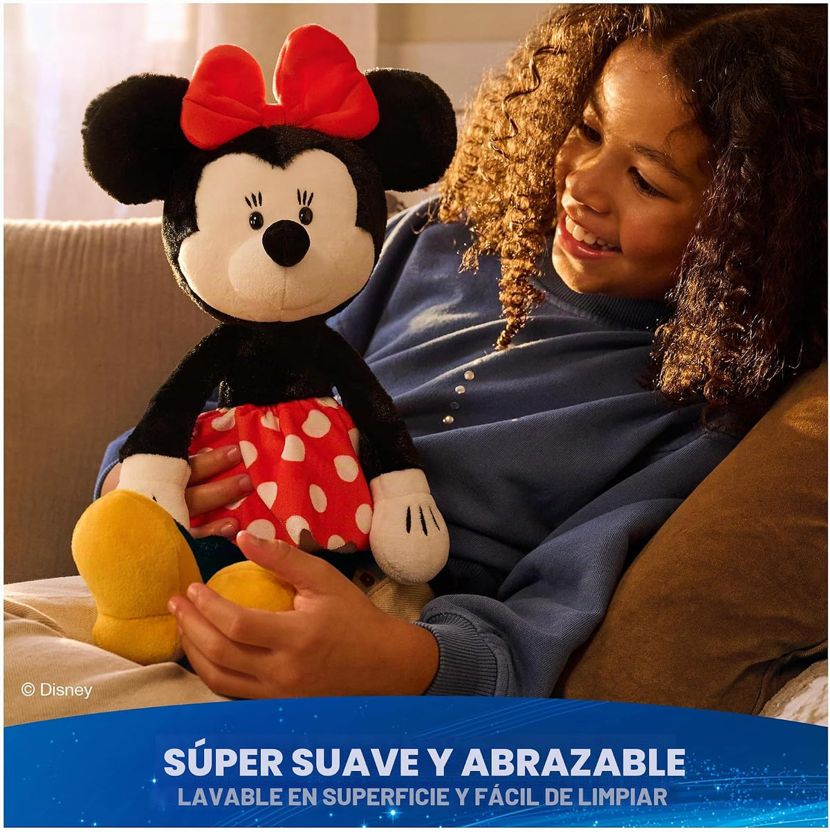GUND Disney - Palillo de dientes oficial de Minnie Mouse de 15 pulg...