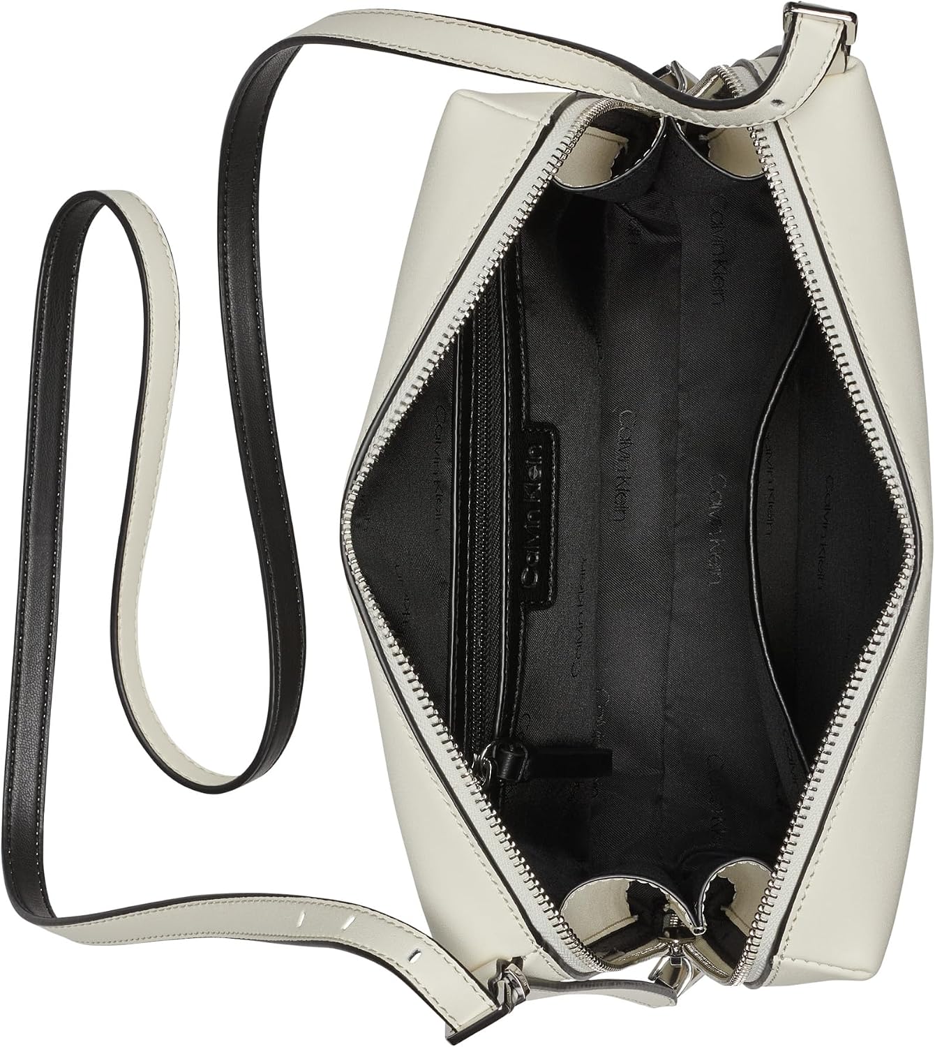 Calvin Klein Lowen Top - Bandolera con cremallera para mujer