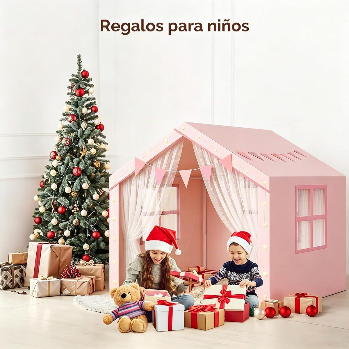 Tienda de campaña para niños, tienda de campaña grande para niños c...