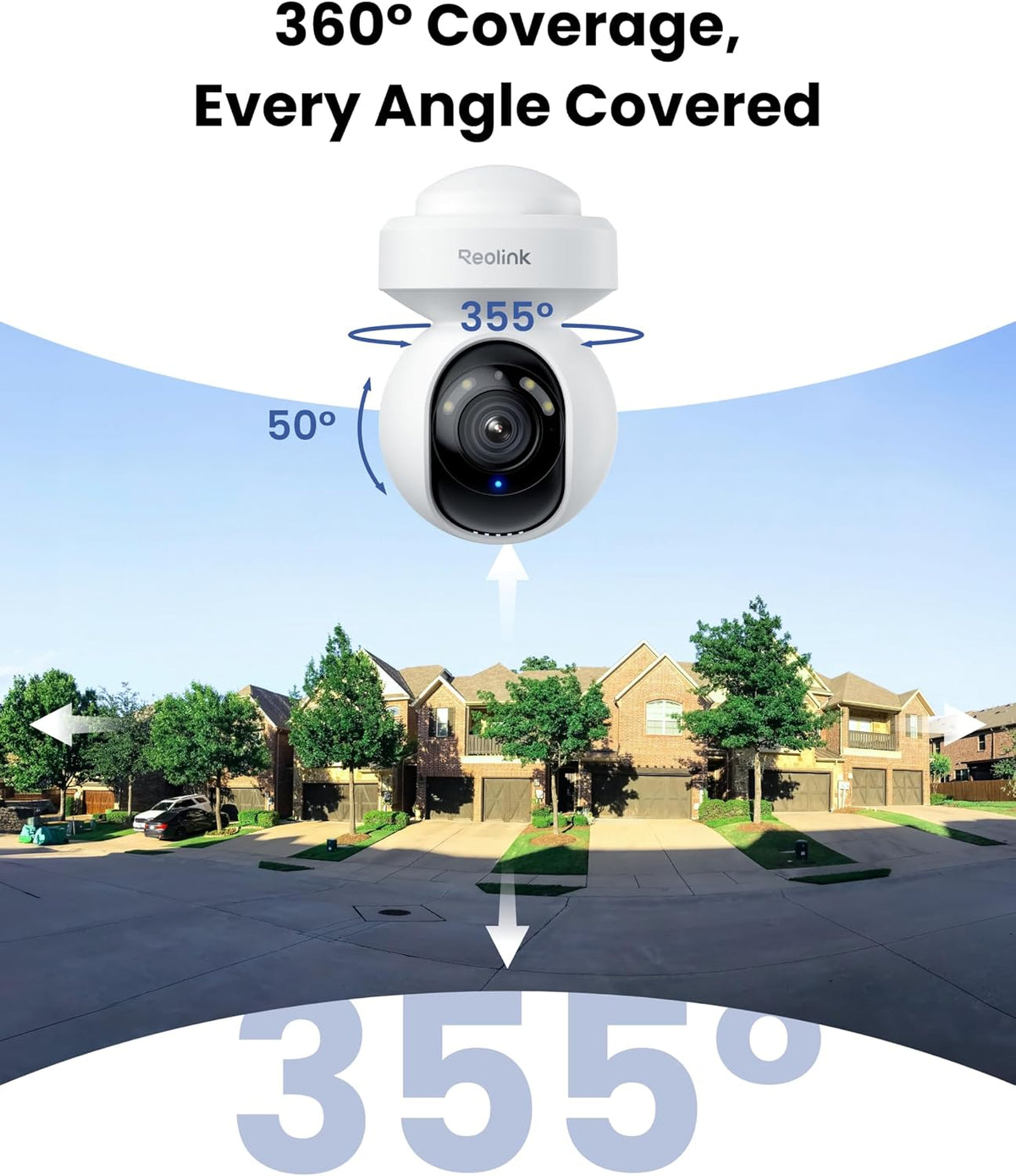 REOLINK Poder enchufable al aire libre de WiFi de la cámara de segu...