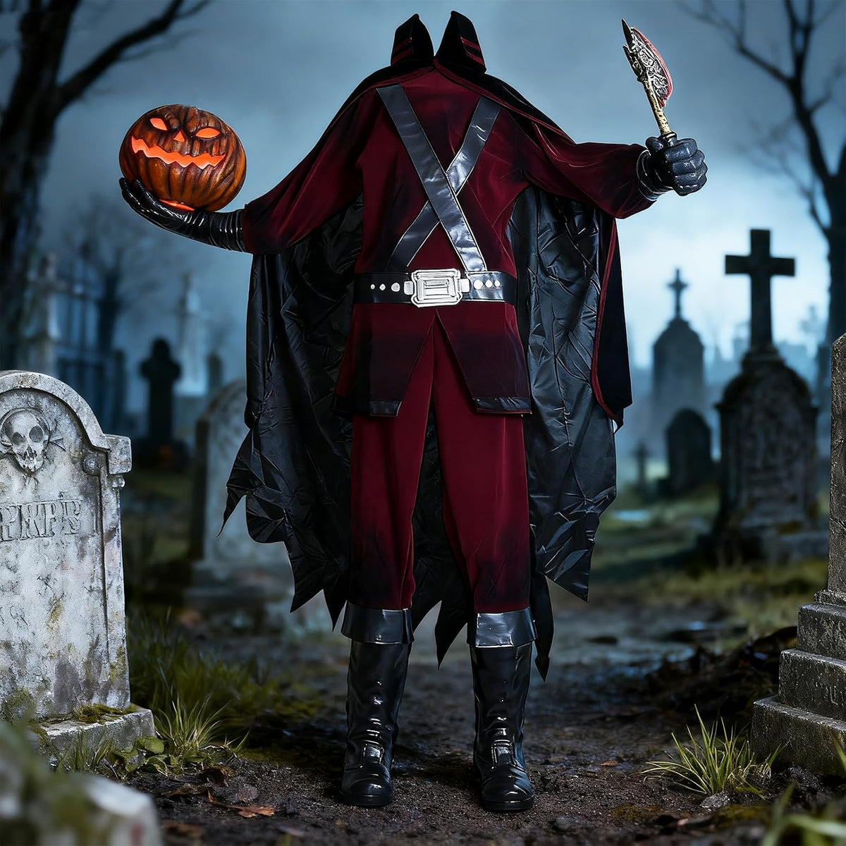 HOYECHI Animatronic - Decoraciones de Halloween sin cabeza de 6.2 p...