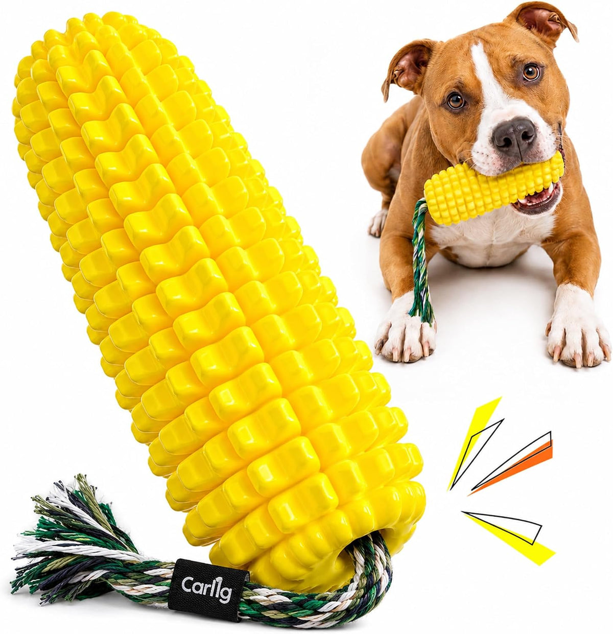 Carllg Juguetes masticables para perros para masticadores agresivos...