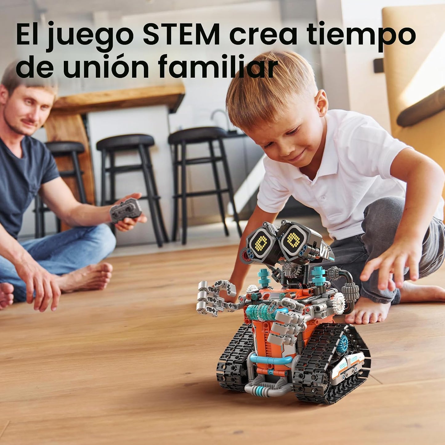 Sillbird Robot Kit de construcción con control remoto STEM regalo p...