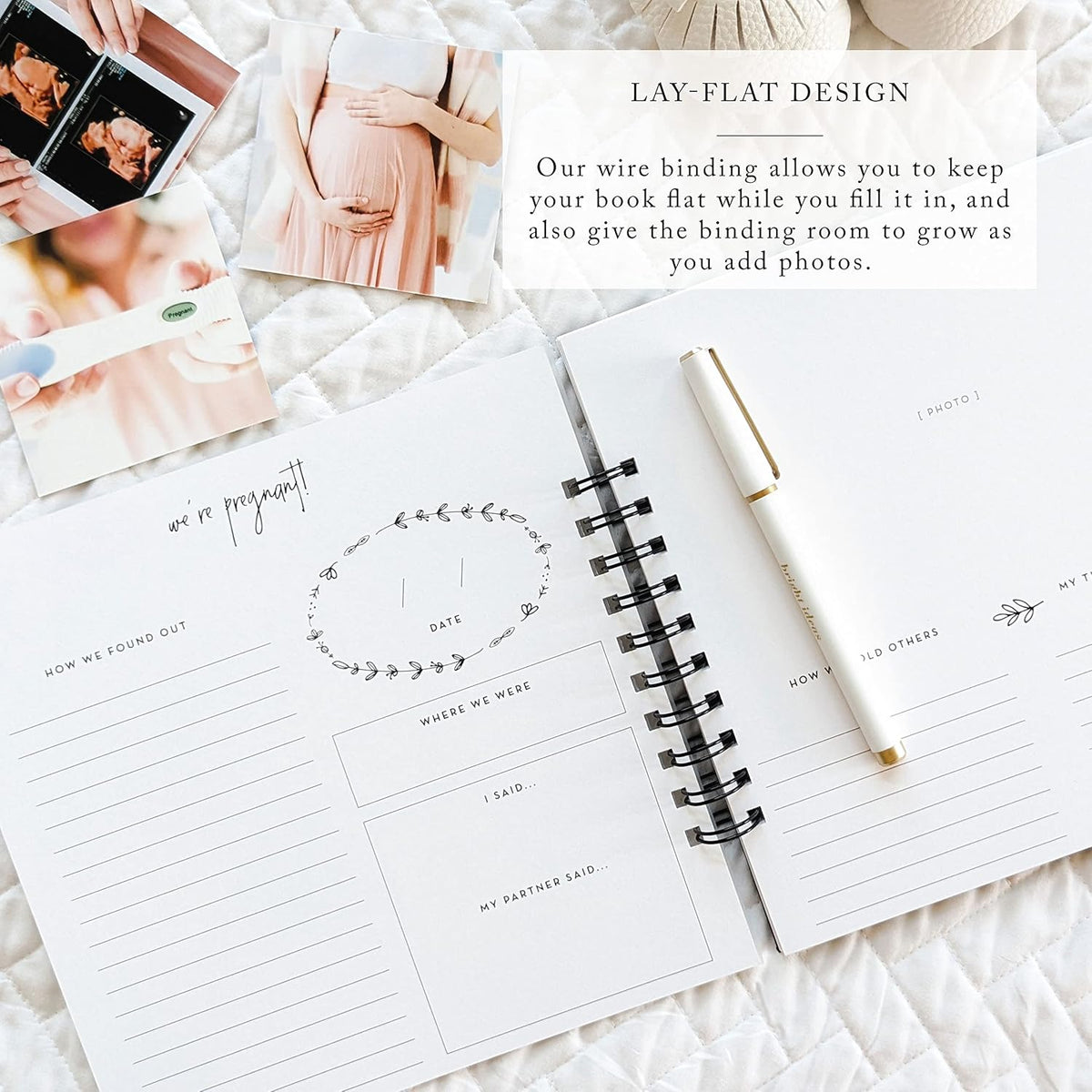 Diario de embarazo: Welcoming Our Little One, un simple diario de r...