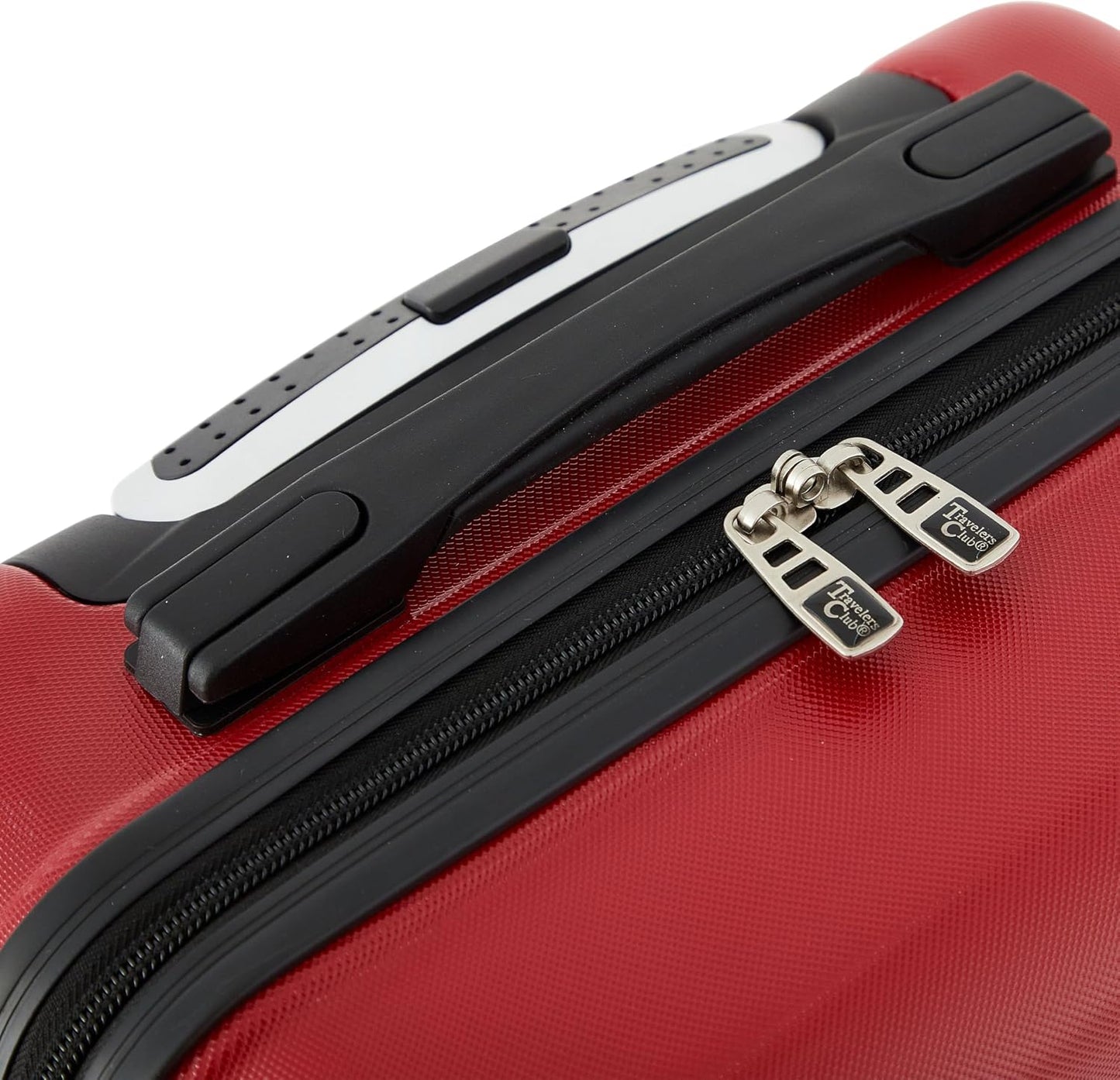 Travelers Club Equipaje de mano Richmond Spinner de 22", Rojo, Equi...