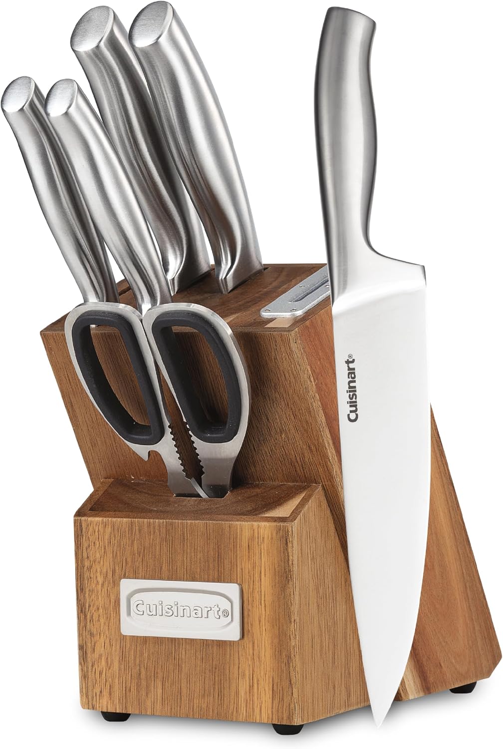 Cuisinart Juego de Cuchillos Esenciales de Acero Inoxidable de 7 Pi...