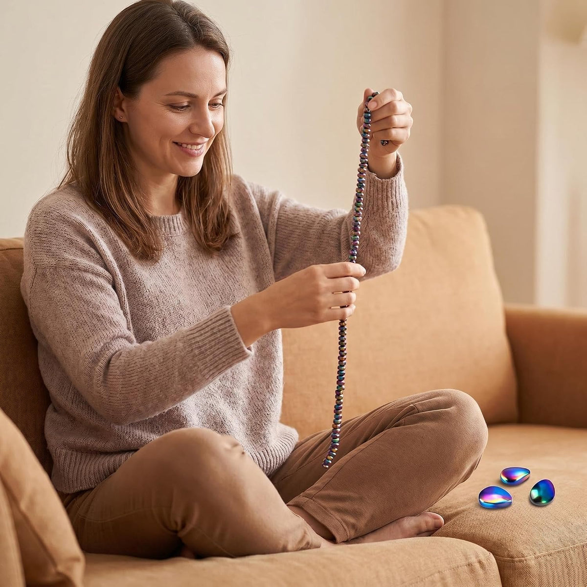 Más de 600 piedras sensoriales para adultos y herramientas para ali...